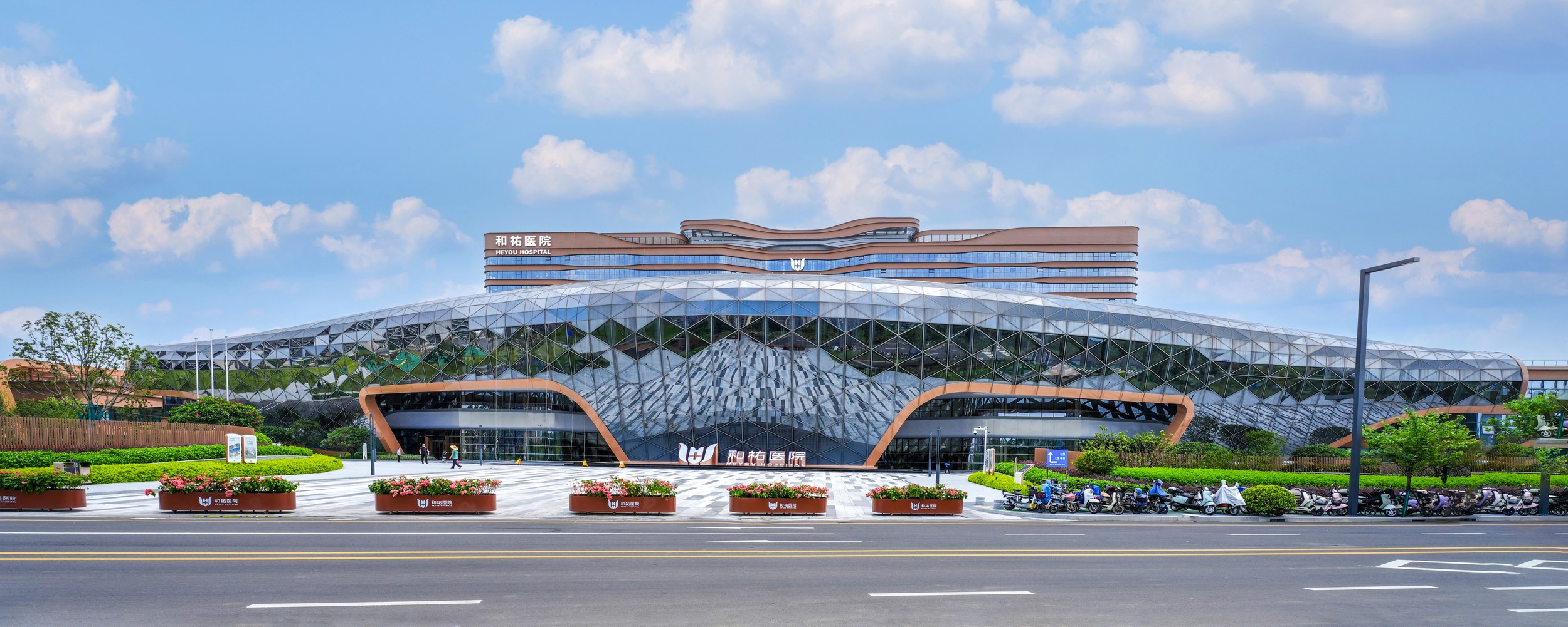 和佑国际医院建筑空间摄影